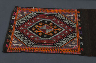 Kilim Narrow Runner Rug - Thumbnail