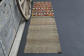 Oushak Turkish Runner Rug - Thumbnail