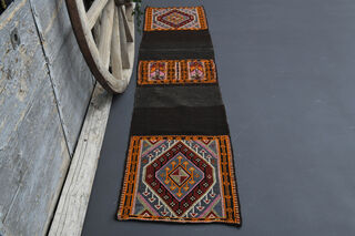 Authentic Kilim Runner Rug - Thumbnail