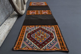 Authentic Kilim Runner Rug - Thumbnail