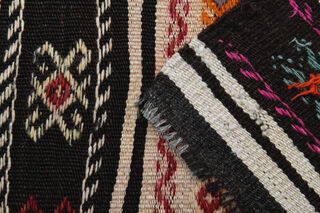 Ikat Ethnic Turkish Runner Rug - Thumbnail