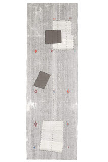 Vintage Patched Kilim Runner Rug - Thumbnail