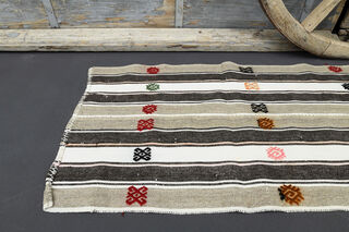 Vintage Turkish Runner Rug - Thumbnail