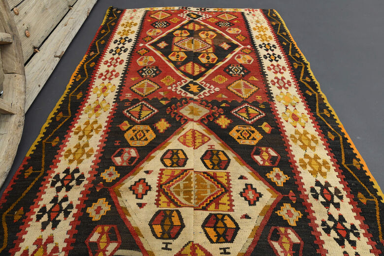 Vintage Turkish Runner Rug