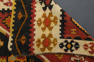 Vintage Turkish Runner Rug - Thumbnail