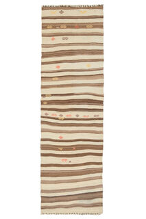 Flatwoven Vintage Runner Rug - Thumbnail