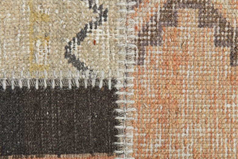 Patchwork Turkish Runner Rug