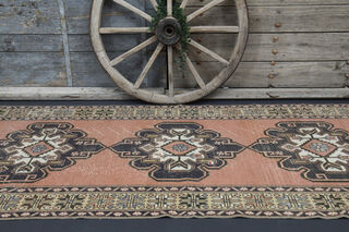 Turkish Wide Runner Rug - Thumbnail