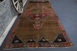 Original Antique Kurdish Anatolian Carpet - Thumbnail