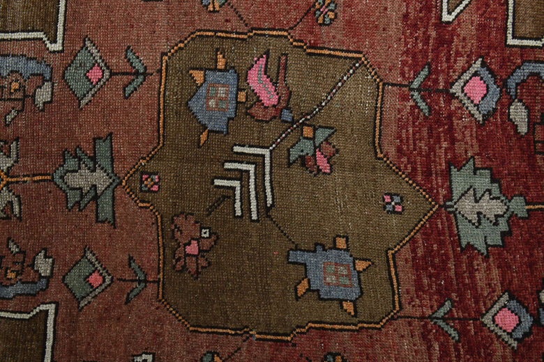 Original Antique Kurdish Anatolian Carpet