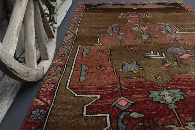 Original Antique Kurdish Anatolian Carpet
