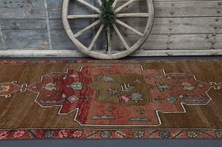 Original Antique Kurdish Anatolian Carpet - Thumbnail