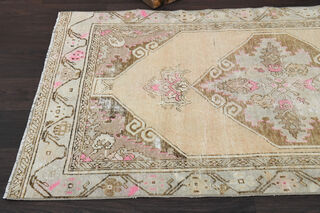 Oriental Turkish Runner Rug - Thumbnail