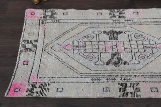 Muted Turkish Runner Rug - Thumbnail