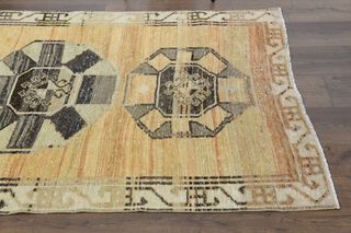 Vintage Turkish Runner Rug - Thumbnail