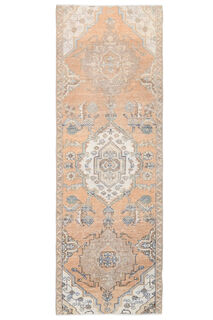 Medallion Turkish Runner Rug - Thumbnail