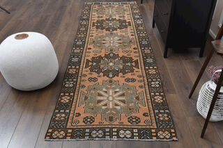 Eclectic Decor - Turkish Runner Rug - Thumbnail