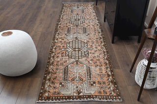 Persian Vintage Runner Rug - Thumbnail