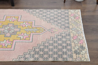 Pale Pink - Vintage Handmade Runner - Thumbnail