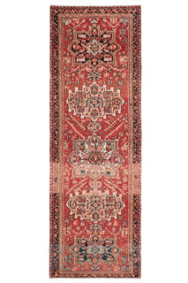 Oushak Turkish Runner Rug - Thumbnail