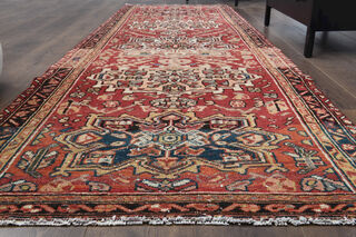 Oushak Turkish Runner Rug - Thumbnail