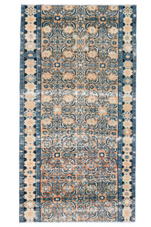 Oriental Vintage Runner Rug - Thumbnail