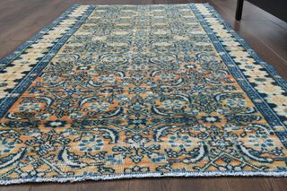 Oriental Vintage Runner Rug - Thumbnail