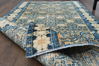 Oriental Vintage Runner Rug - Thumbnail