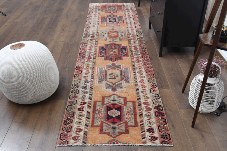 Vintage Turkish Runner Rug