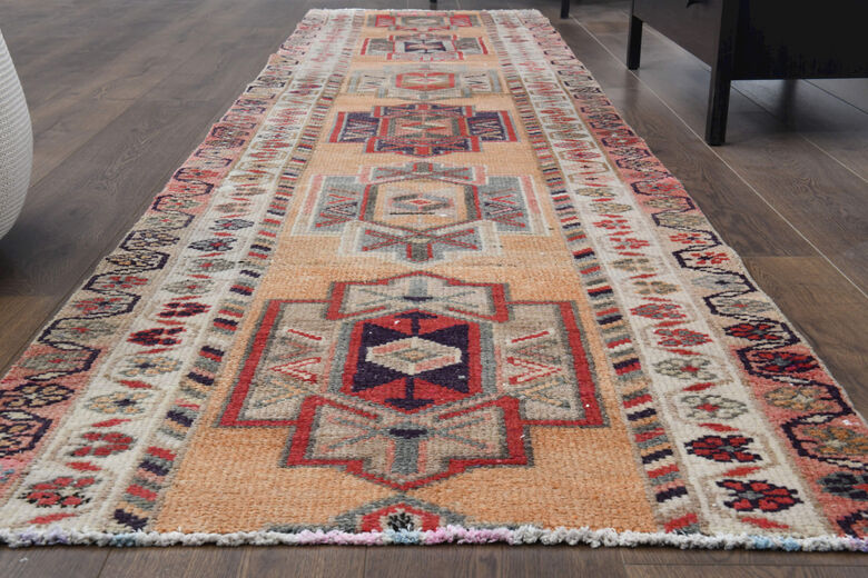 Vintage Turkish Runner Rug