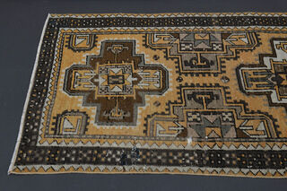 Vintage Turkish Runner Rug - Thumbnail