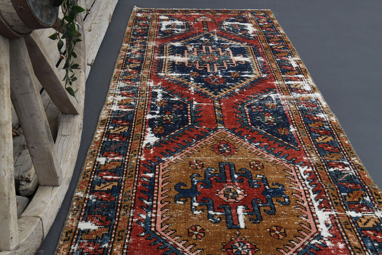 Vintage Turkish Runner Rug