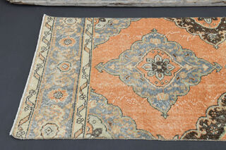 Vintage Turkish Runner Rug - Thumbnail