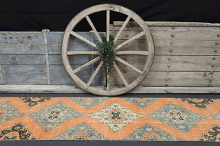 Vintage Turkish Runner Rug - Thumbnail