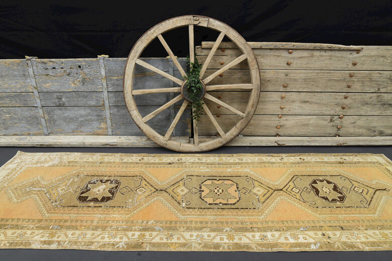 Vintage Turkish Runner Rug