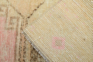 Beige Vintage Runner Rug - Thumbnail