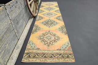 Turkish Oriental Runner Rug - Thumbnail