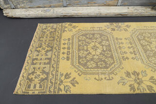 Vintage Turkish Runner Rug - Thumbnail