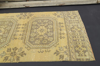 Vintage Turkish Runner Rug - Thumbnail