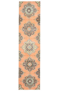 Oriental Vintage Runner Rug - Thumbnail