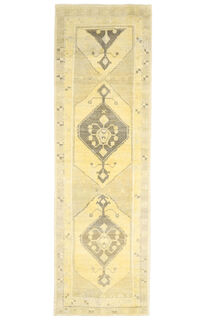 Neutral Turkish Runner Rug - Thumbnail