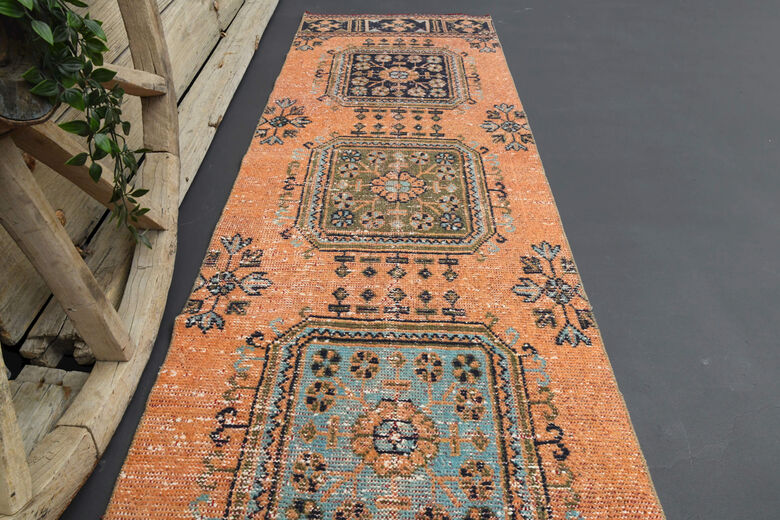 Vintage Turkish Runner Rug