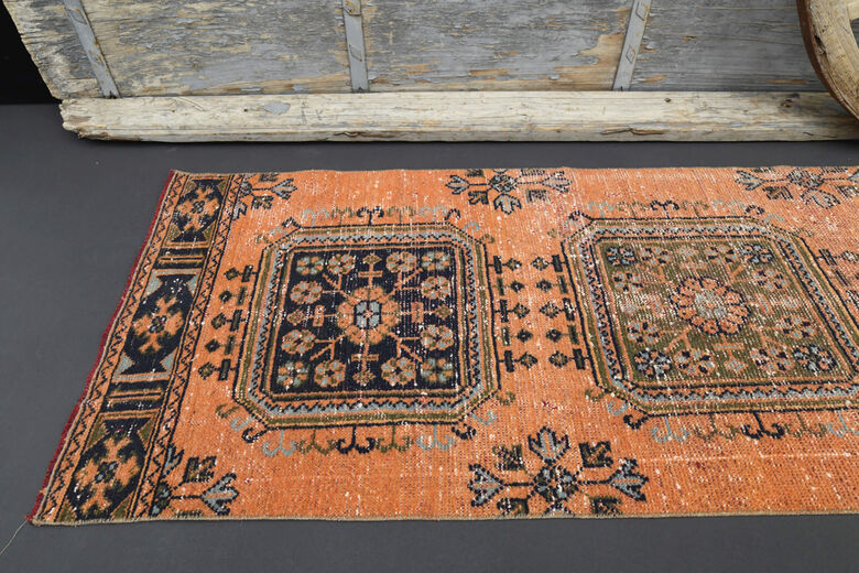 Vintage Turkish Runner Rug