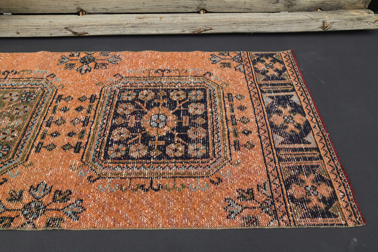 Vintage Turkish Runner Rug