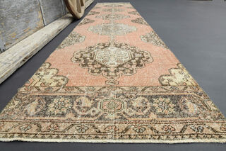 Vintage Turkish Runner Rug - Thumbnail