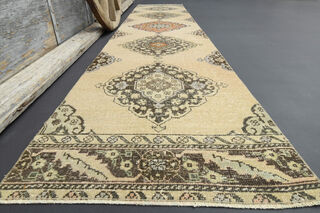 Oriental Turkish Runner Rug - Thumbnail