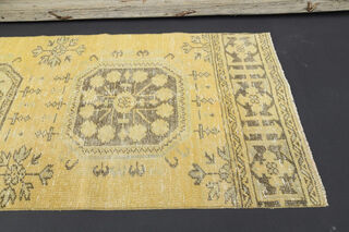 Vintage Turkish Runner Rug - Thumbnail