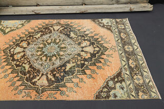 Vintage Turkish Runner Rug - Thumbnail