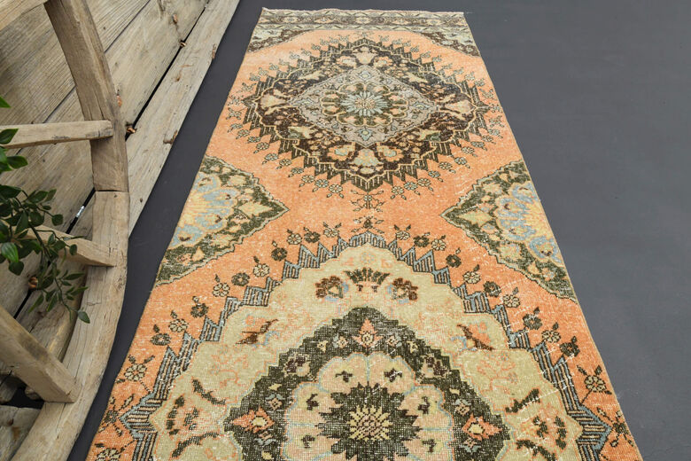 Vintage Turkish Runner Rug