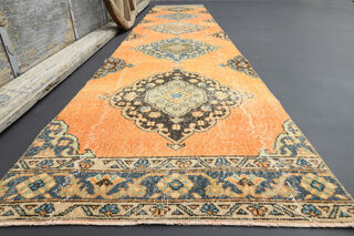 Turkish Long Runner Rug - Thumbnail